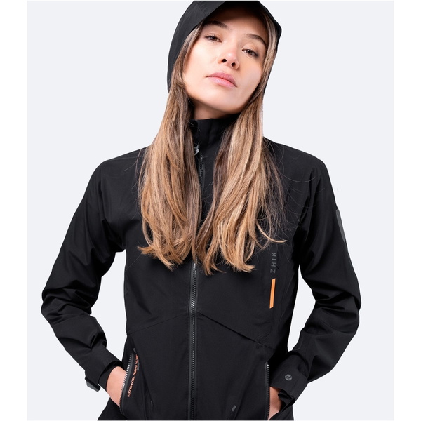 2025 Zhik Da Donna INS200 Coastal Giacca Da Vela JKT-0210-W-BLK - Black